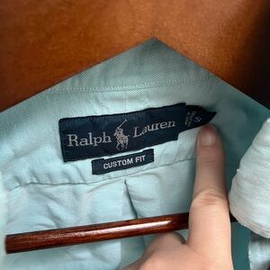 Ralph Lauren Light Blue Custom Fit Shirt